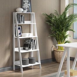 Hanah Home Estantería Blanca Moderna